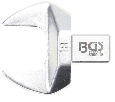Nástrčný plochý klíč | 18 mm | upnutí 9 x 12 mm 