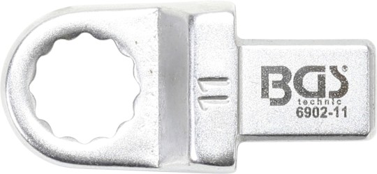 Insteek-ringsleutel | 11 mm | opname 9 x 12 mm 