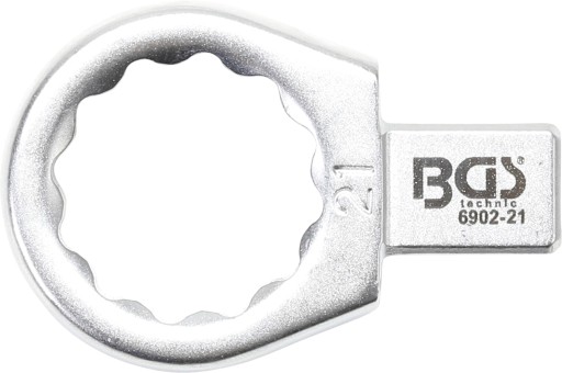 Push Fit Ring Spanner | 21 mm | Square Size 9 x 12 mm 