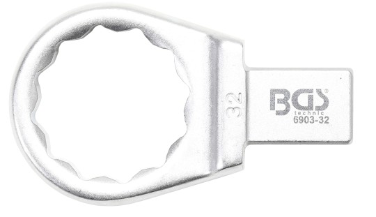 Insteek-ringsleutel | 32 mm | opname 14 x 18 mm 