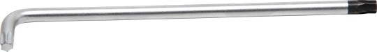 Stiftsleutel | extra lang | T-profiel (voor Torx) met/zonder boring T45 