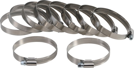 Hose Clamps | Stainless | 50 x 70 mm | 10 pcs. 
