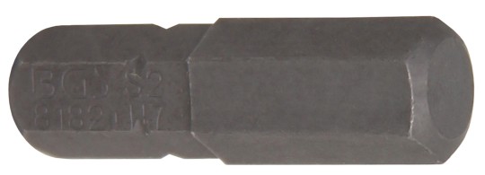 Behajtófej | Hossz 25 mm | Külső hatszögletű 6,3 mm (1/4") | Belső hatszögletű 7 mm 