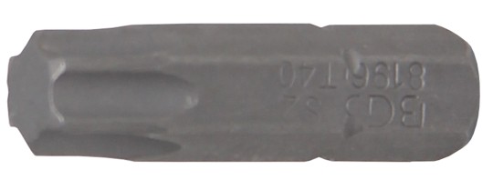 Ponta | Comprimento 25 mm | Entrada de sextavado externo 6,3 mm (1/4") | Perfil T (para Torx) T40 