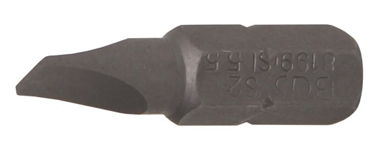 Behajtófej | Hossz 25 mm | Külső hatszögletű 6,3 mm (1/4") | Lapos 5,5 mm 