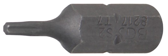 Kärki | pituus 25 mm | kuusiokanta 6,3 mm (1/4") | T-profiili (Torx) T7 