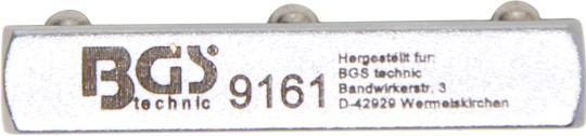 Cuadrado de entrada | cuadrado exterior 6,3 mm (1/4") | para BGS 9160 