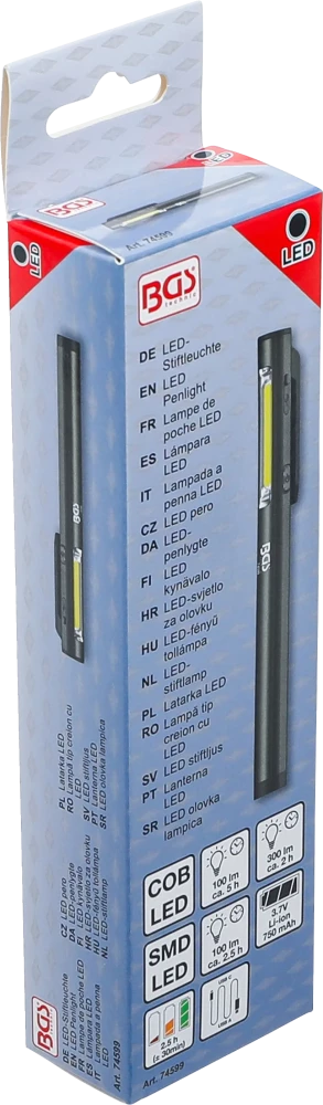 LED-fényű tollámpa | alumínium