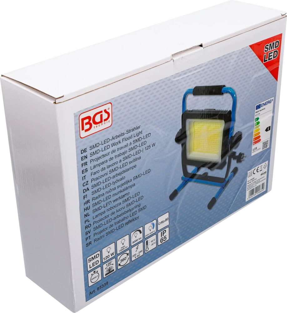 SMD-LED munkalámpa | 125 W