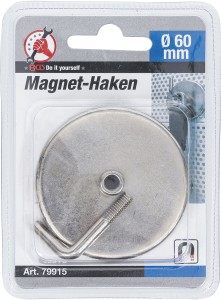 Magnet-Haken | rund | Ø 60 mm | 10 kg 