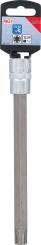 Punta de vaso | longitud 200 mm | entrada 12,5 mm (1/2") | perfil en cuña (para RIBE) M14 