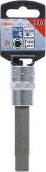 Bit Socket | length 100 mm | 12.5 mm (1/2") Drive | internal Hexagon 13 mm 