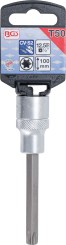 Dopsleutelbit | lengte 100 mm | 12,5 mm (1/2") | T-profiel (voor Torx) T50 