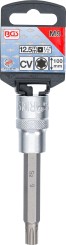 Bit Socket | length 100 mm | 12.5 mm (1/2") Drive | Spline (for RIBE) | M9 