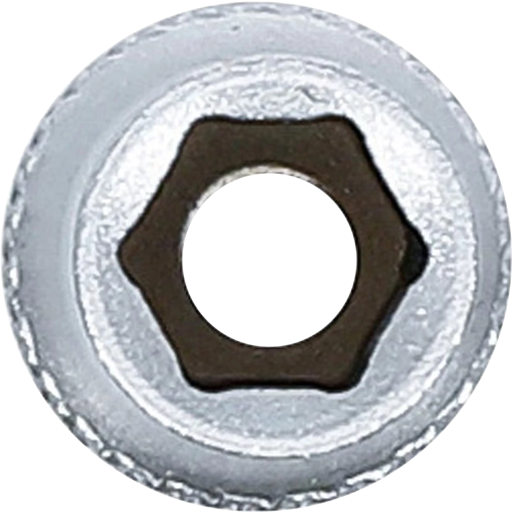 Dugókulcs, hatszögletű, mély | 6,3 mm (1/4") | 6 mm