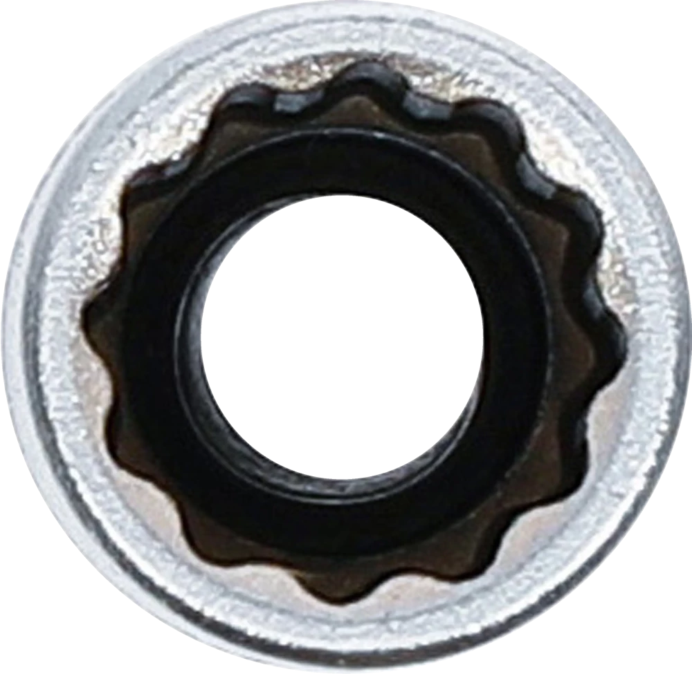 Dugókulcs, tizenkétszögletű, mély | 6,3 mm (1/4") | 9 mm