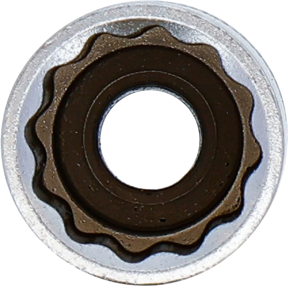 Dugókulcs, tizenkétszögletű, mély | 6,3 mm (1/4") | 12 mm