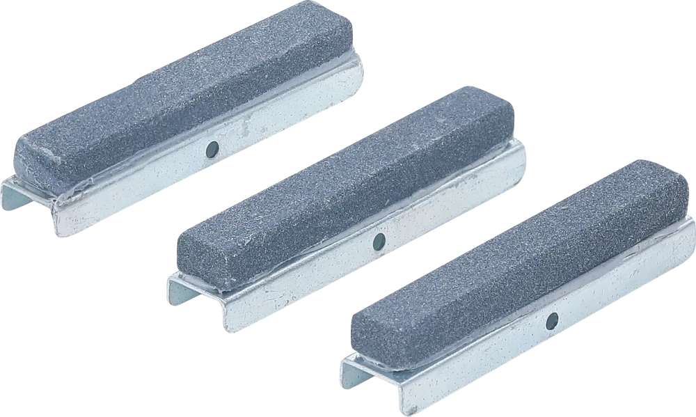 Tartalék szorítópofák honolószerszámhoz BGS 1156 | 50 mm-es pofák | K 220 | 3 darabos