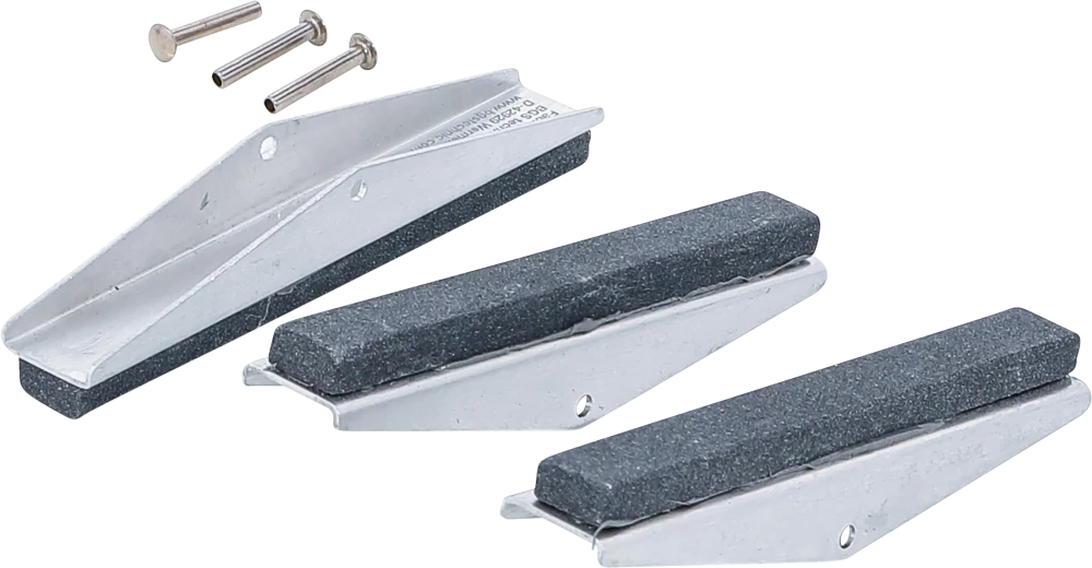 Tartalék szorítópofák honolószerszámhoz BGS 1157 | 100 mm-es pofák | K 180 | 3 darabos