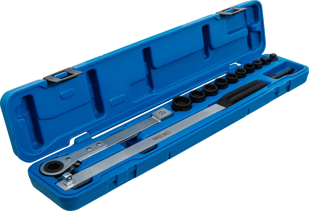 Bordás ékszíj be- és kiszerelőkészlet | 10 mm (3/8") + 12,5 mm (1/2")