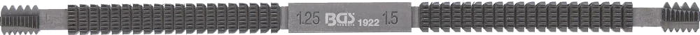 Menetreszelő | Belső és külső menet | metrikus 0,80 - 3,00 mm