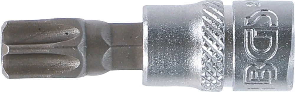 Behajtófej | 6,3 mm (1/4") | T-profil (Torx) T50 furattal