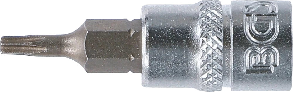 Behajtófej | 6,3 mm (1/4") | T-profil (Torx) T10 furattal