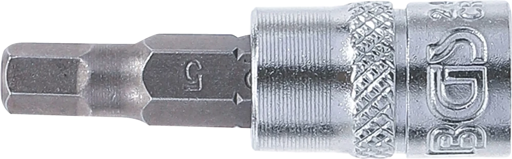 Behajtófej | 6,3 mm (1/4") | Belső hatszögletű 5 mm