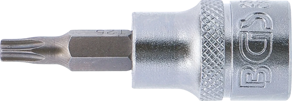 Behajtófej | 10 mm (3/8") | T-profil (Torx) T25 furattal