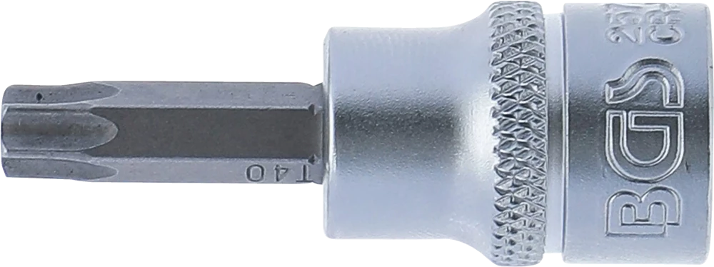 Behajtófej | 10 mm (3/8") | T-profil (Torx) T40 furattal