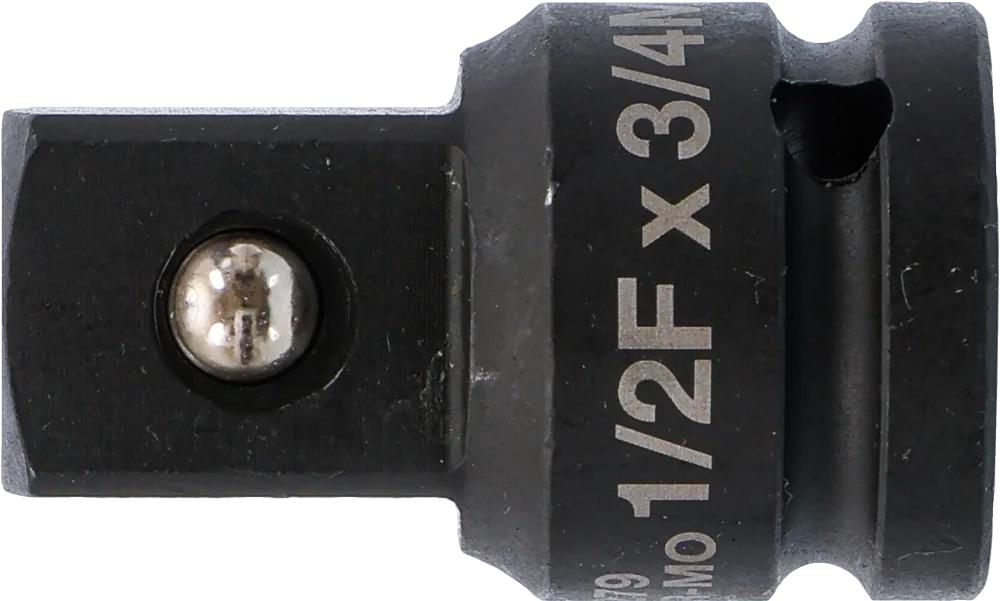 Levegős dugókulcs adapter | 12,5 mm (1/2") - 20 mm (3/4")