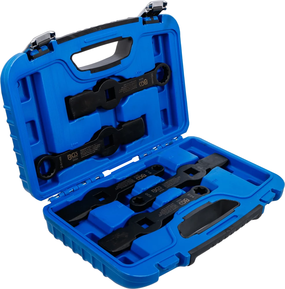 Ütő csillagkulcs-készlet | tizenkétszögletű / E-profil (Torx) | 5 darabos