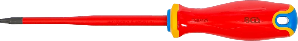 VDE csavarhúzó | extra vékony hegy | T-profil (Torx) T20