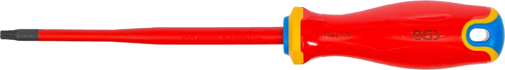 VDE csavarhúzó | extra vékony hegy | T-profil (Torx) T25
