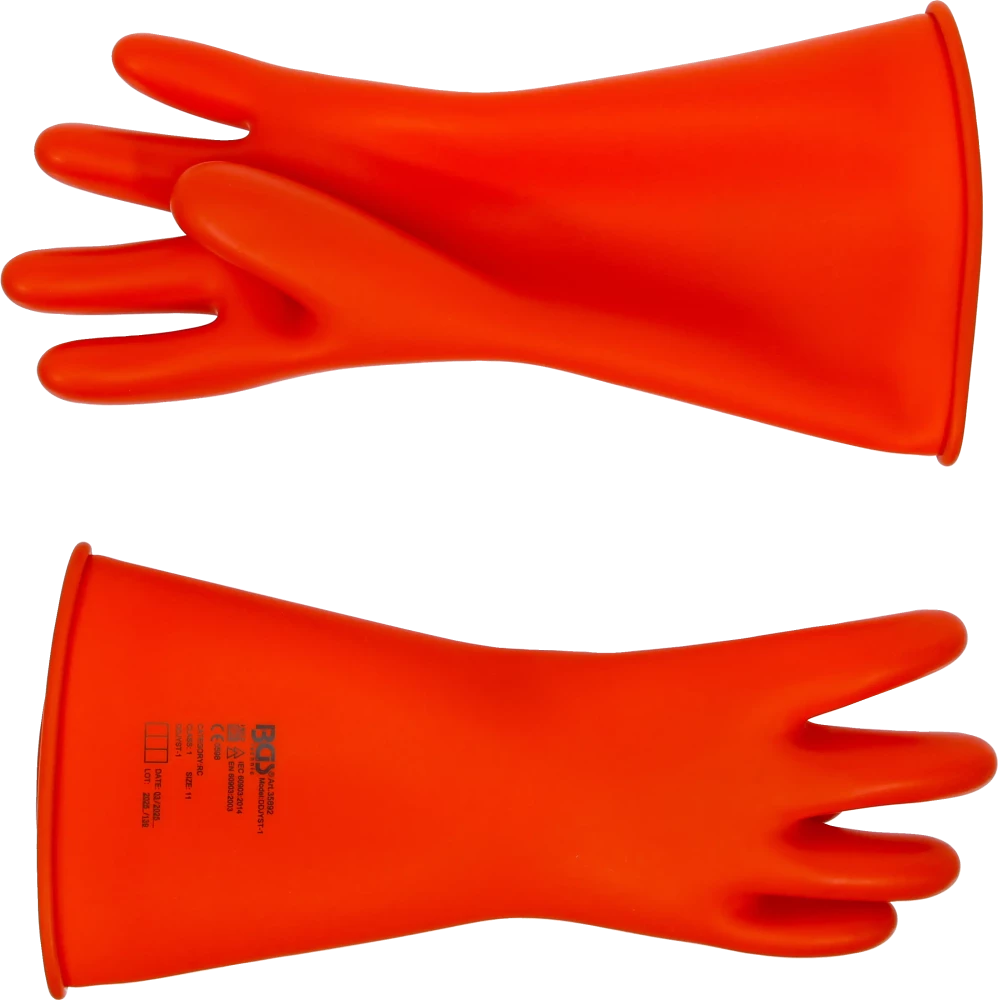 Villanyszerelő védőkesztyű | természetes latex szigetelő védelemmel | Méret 11 (XXL)