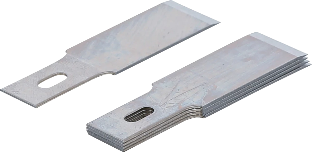 Lâminas raspadoras de substituição para BGS 364 | 0,6 x 12 mm | 5 peças Lâminas raspadoras de substituição para BGS 364 ┆ 0,6 x 12 mm ┆ 5 peças