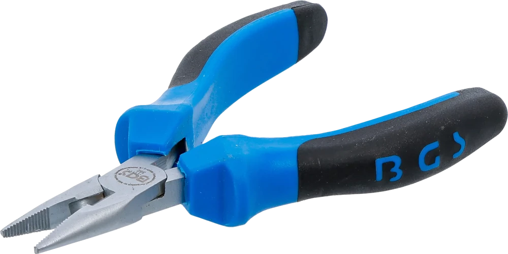Elektronikai csípőfogó | egyenes | rugóval | 130 mm