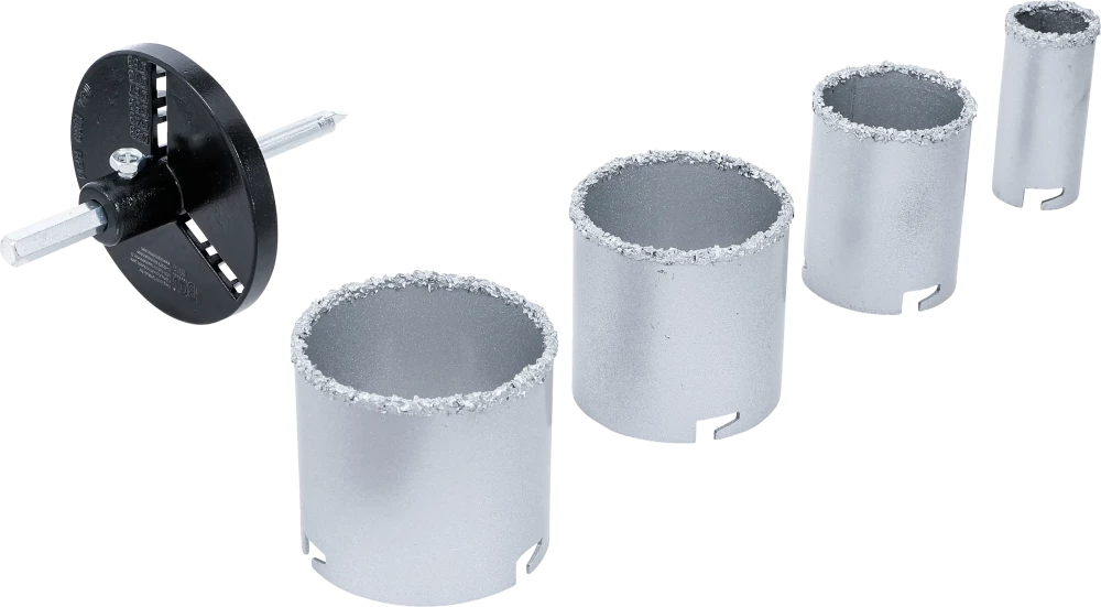 Csempe körkivágó készlet | 33 - 73 mm | 6 darabos