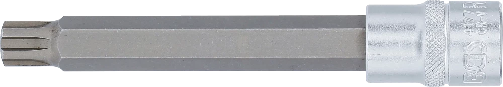 Behajtófej | Hossz 140 mm | 12,5 mm (1/2") | Ékprofil (RIBE) M13