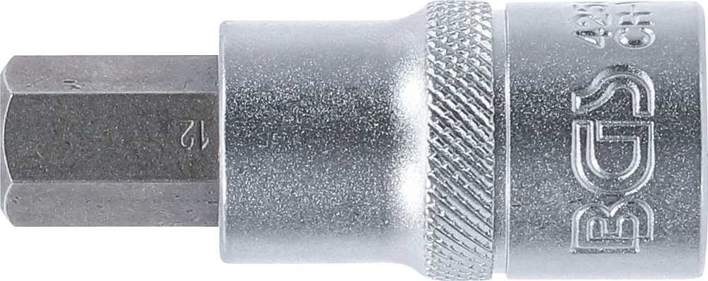 Behajtófej | 12,5 mm (1/2") | Belső hatszögletű 12 mm