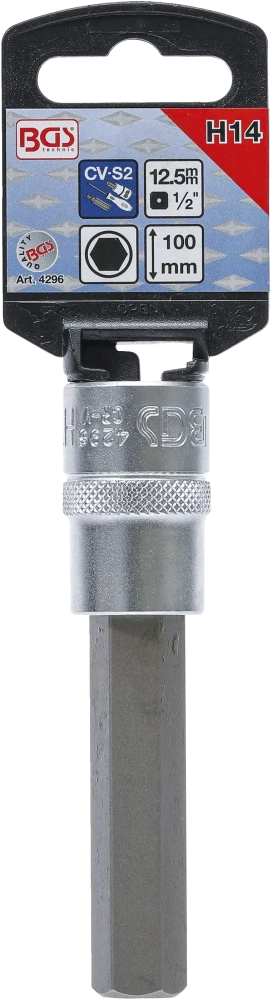 Behajtófej | 12,5 mm (1/2") | Belső hatszögletű 14 mm