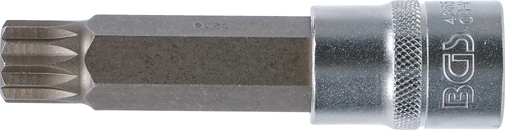 Behajtófej | Hossz 100 mm | 12,5 mm (1/2") | (XZN) M18 furattal