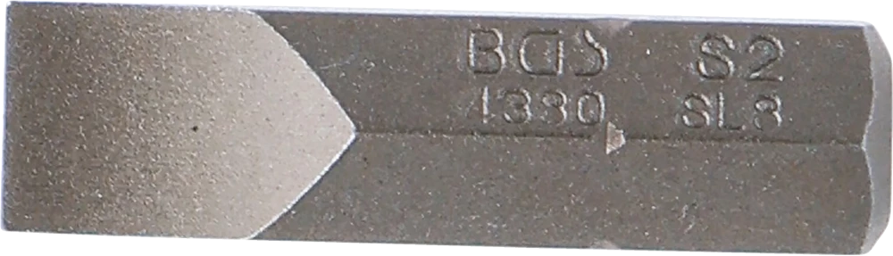 Behajtófej | Hossz 30 mm | Külső hatszögletű 8 mm (5/16") | Lapos 8 mm