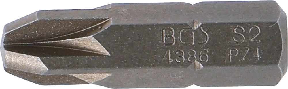 Behajtófej | Hossz 30 mm | Külső hatszögletű 8 mm (5/16") | Csillag PZ4