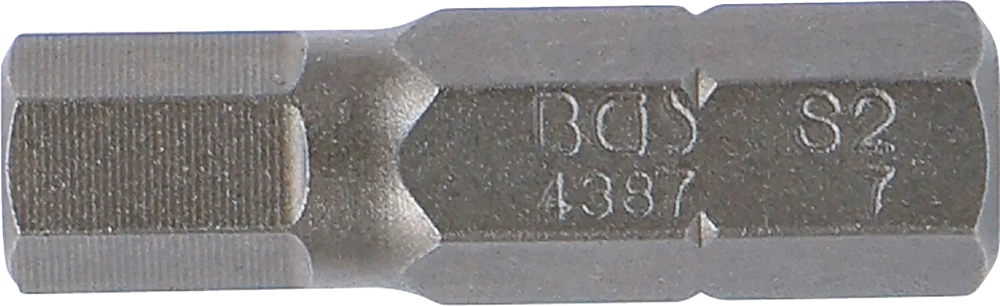 Behajtófej | Hossz 30 mm | Külső hatszögletű 8 mm (5/16") | Belső hatszögletű 7 mm