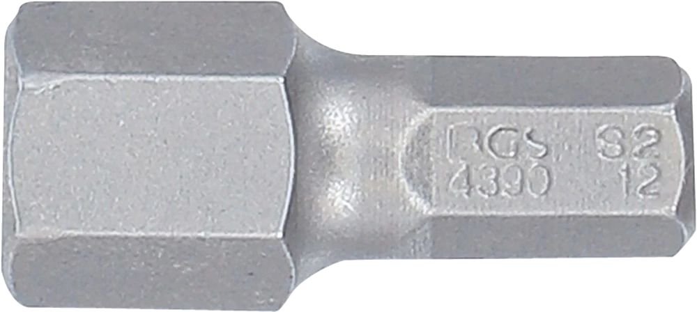 Behajtófej | Hossz 30 mm | Külső hatszögletű 8 mm (5/16") | Belső hatszögletű 12 mm