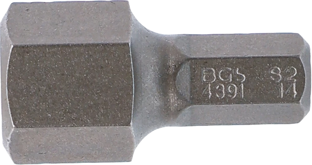 Behajtófej | Hossz 30 mm | Külső hatszögletű 8 mm (5/16") | Belső hatszögletű 14 mm