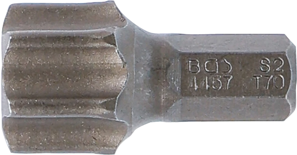 Behajtófej | Hossz 30 mm | Külső hatszögletű 8 mm (5/16") | T-profil (Torx) T70