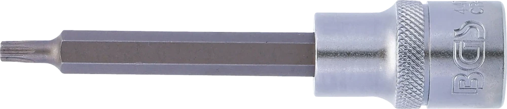 Behajtófej | Hossz 100 mm | 12,5 mm (1/2") | T-profil (Torx) T25
