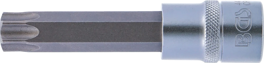 Behajtófej | Hossz 100 mm | 12,5 mm (1/2") | T-profil (Torx) T70